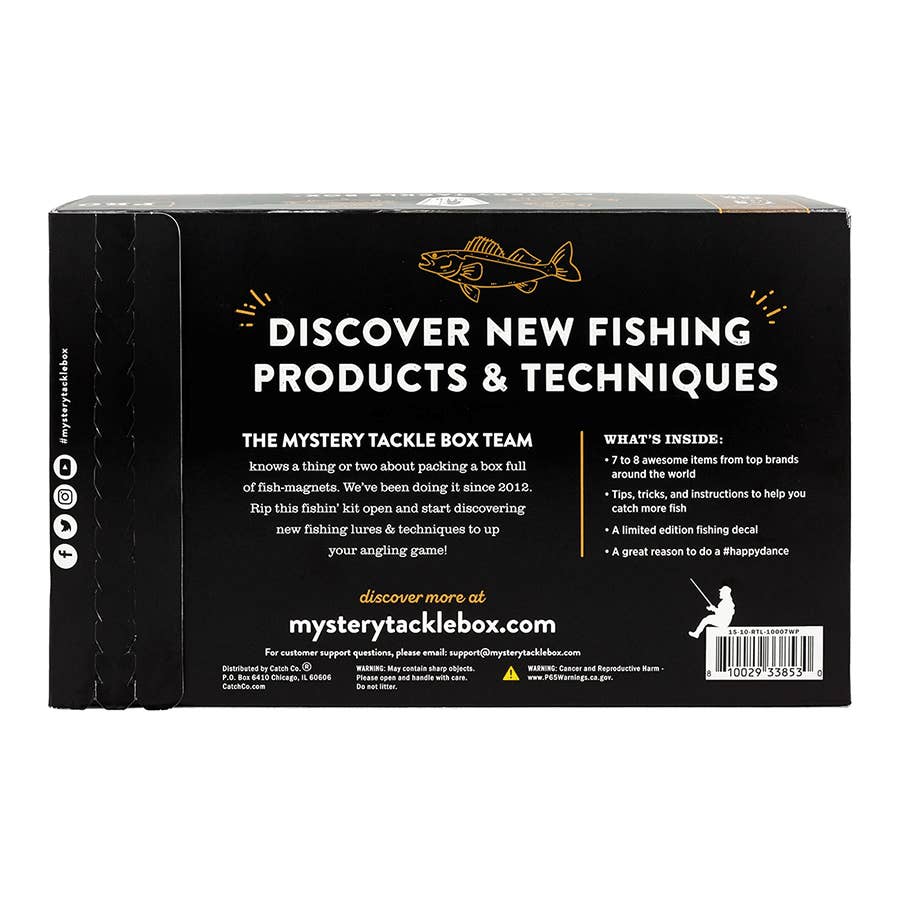 Mystery Tackle Box Walleye Pro Fishing Kit Mystery Tackle Box Walleye Pro Fishing Kit