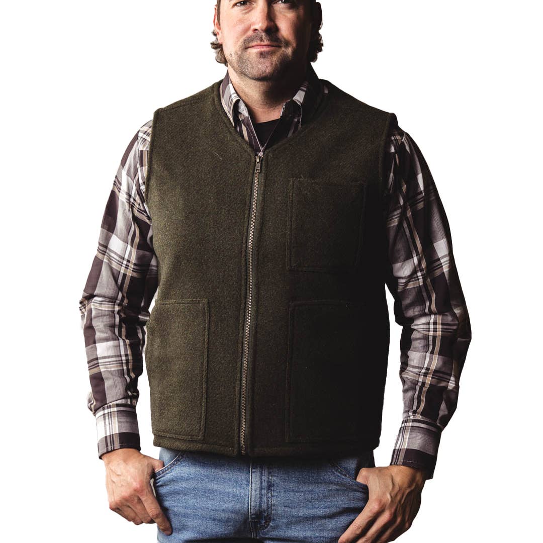 Smith + Rogue Men's Orginial Amisk Wool Vest