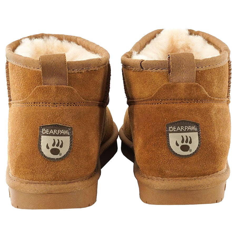 Bearpaw Outlet Red Bearpaw Fur Boots Bearpaw Women's Kiara Boots