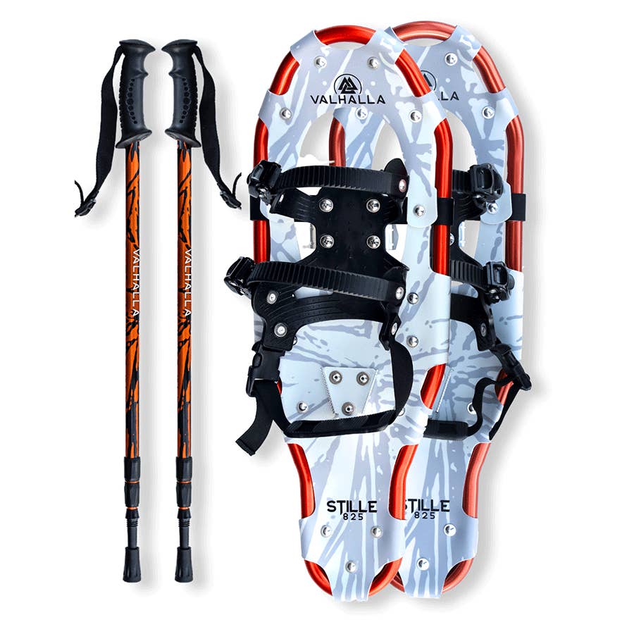 Walking Poles For Women Advanced Snowshoe Kit, Includes Snowshoes