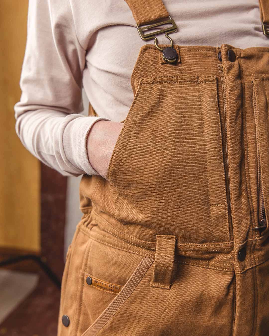 Smith + Rogue Women's Original Canvas Insulated Overall/Bib