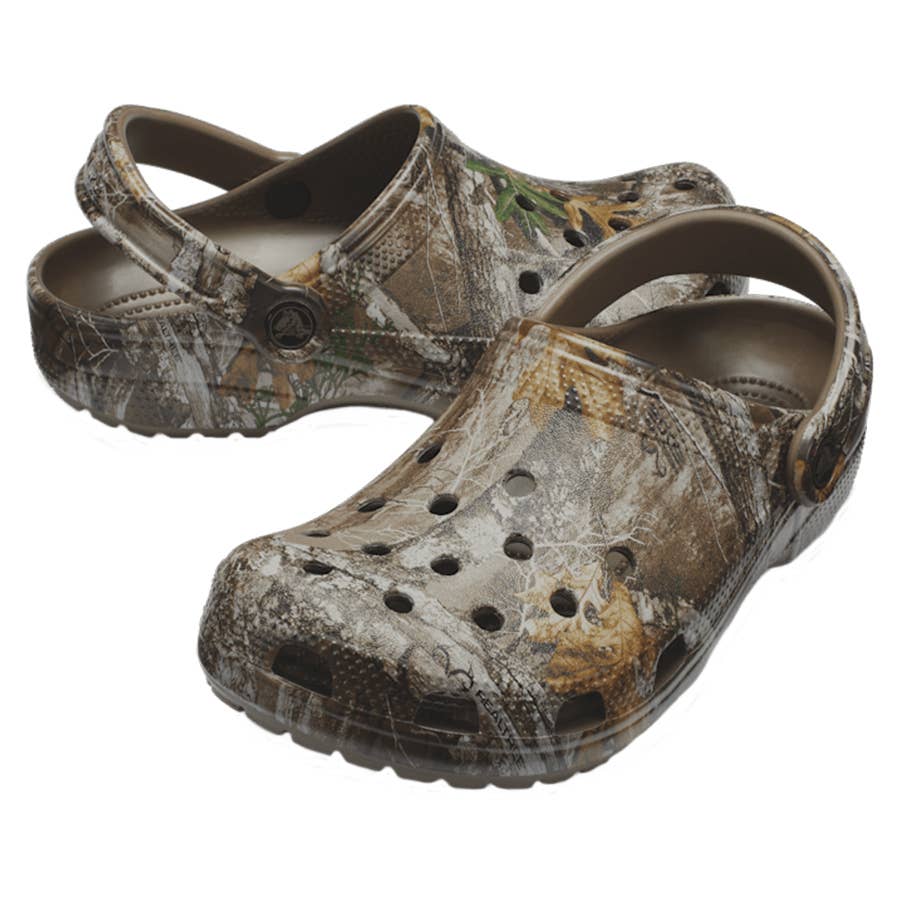 Realtree Camo Crocs Insulated Crocs Unisex Classic Realtree Edge Clogs