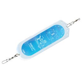 Mack's Lure Double D Dodger - Purple Haze UV 4.4" Fishing Lure For Kokanee & Trout