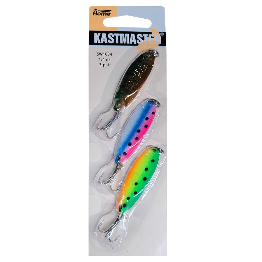 cast master fishing lure Acme Kastmaster Spoons Kastmaster - Pattern Series -