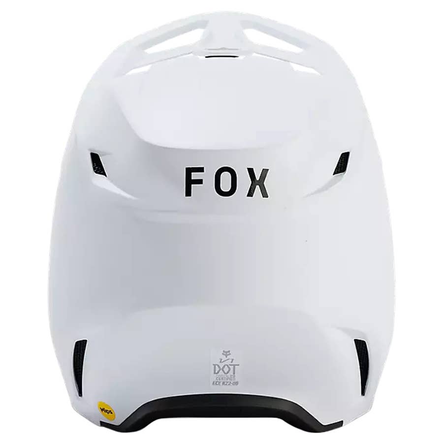 Fox Racing - V1 Solid Helmet - Matte White XL