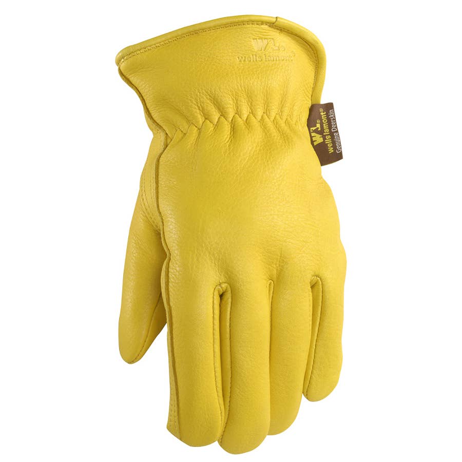 Wells Lamont Insulated Grain Deerskin Gloves