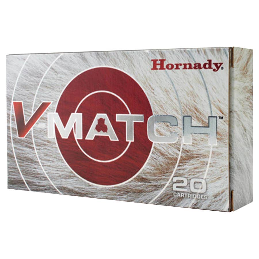 Hornady .22 Creedmoor V-Match ELD-VT Rifle Ammunition