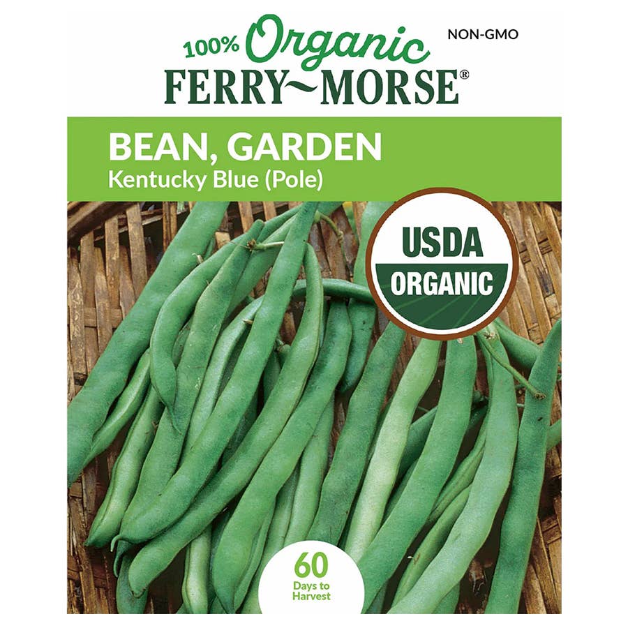 Ferry-Morse Kentucky Blue Pole Bean Seeds