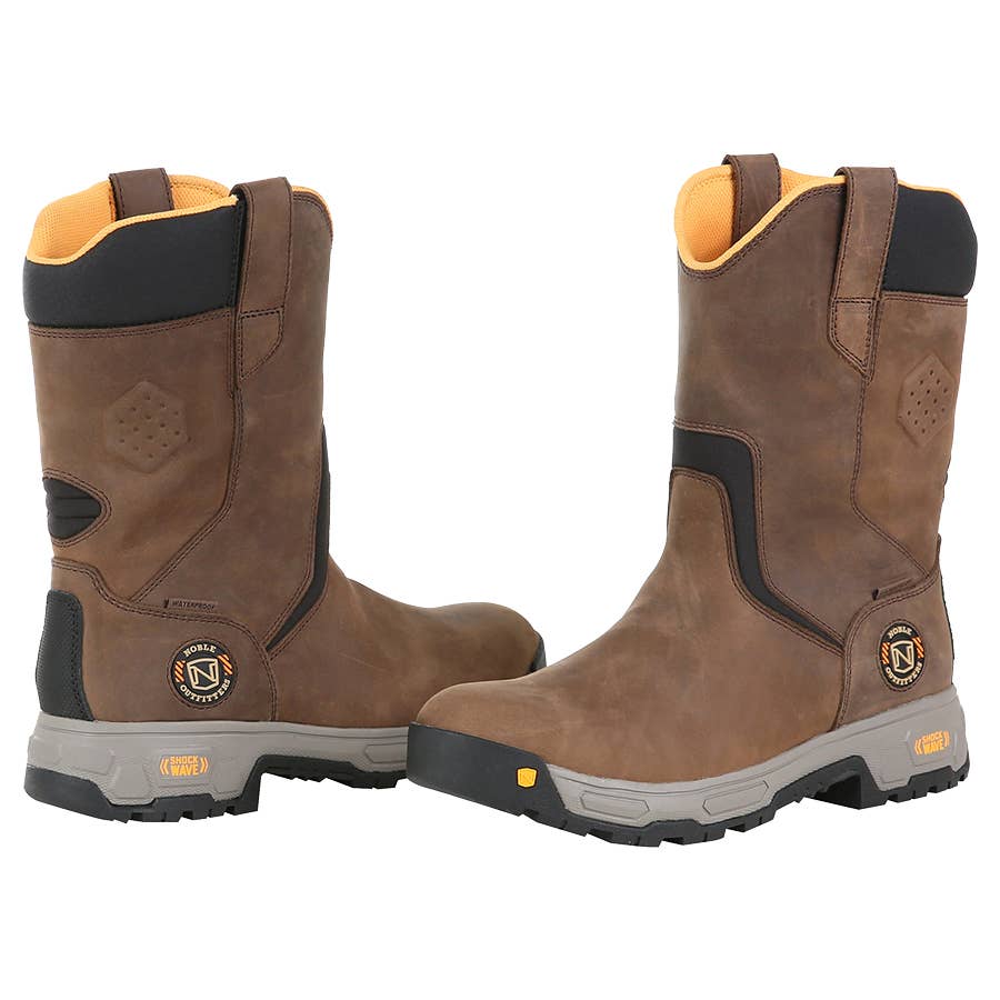 Noble Outfitters Men's Edge Wellington Waterproof Composite Toe Boots