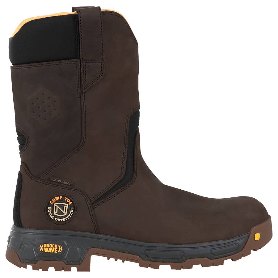 Noble Outfitters Men's Edge Wellington Waterproof Composite Toe Boots