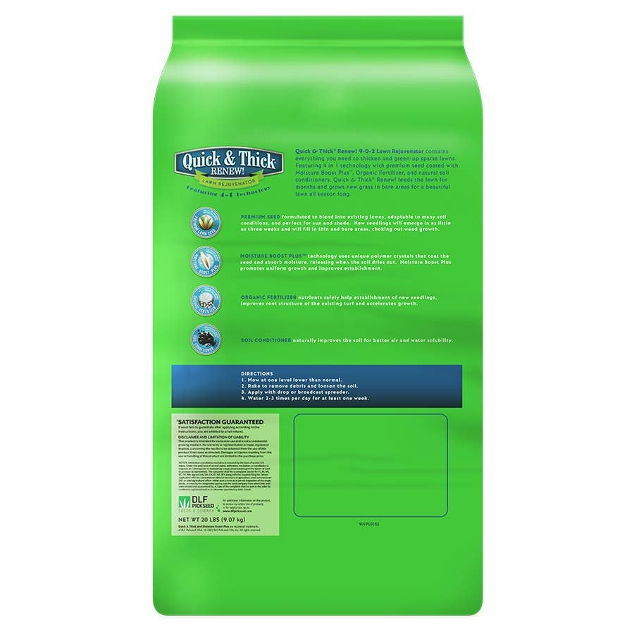 X-Seed Quick & Thick Renew Grass Seed