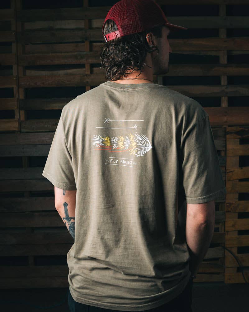 【IFYOUWANT】24SS★ HEART FLY pigment TEE black MoneyWhereYourMouthLsTeeBlack-