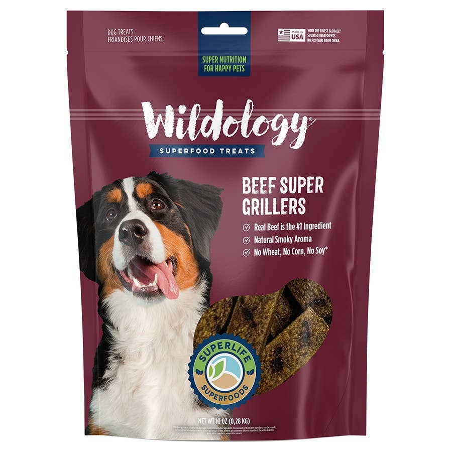 Wildology Beef Griller Dog Treats