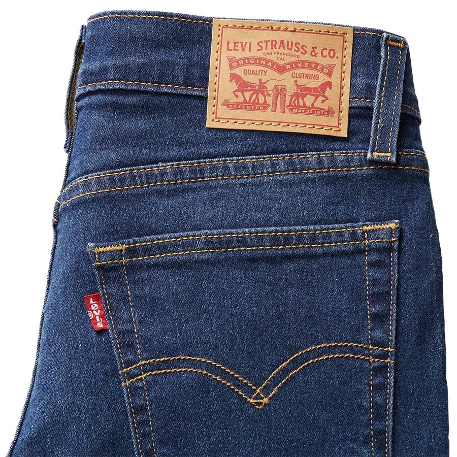 Levi's dames Plus Size 724™ High Rise Straight, Blue Wave Dark Plus, 16 M