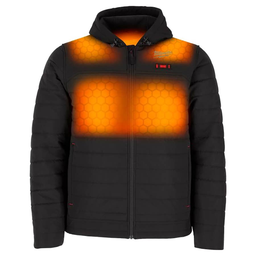 Milwaukee Men's M12 Heated Axis Jacket Kit Black