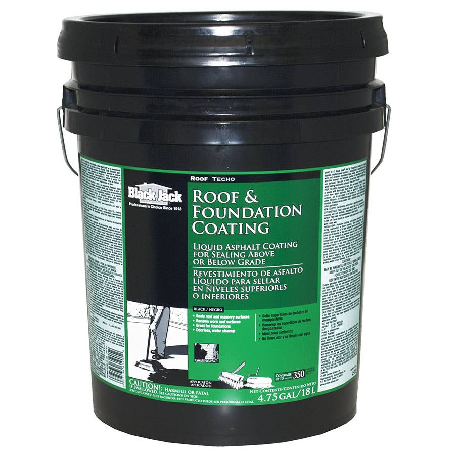 Black Jack Roof and Foundation Liquid Asphalt Coating 4.75 g