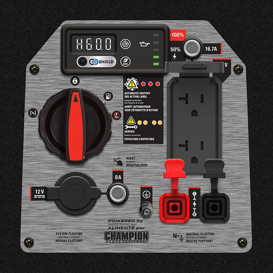Black Diamond 2500 w Inverter Generator with CO Shield