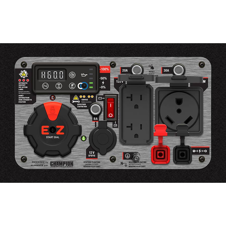 Black Diamond 4650 w Wireless Remote Start Inverter Generator with