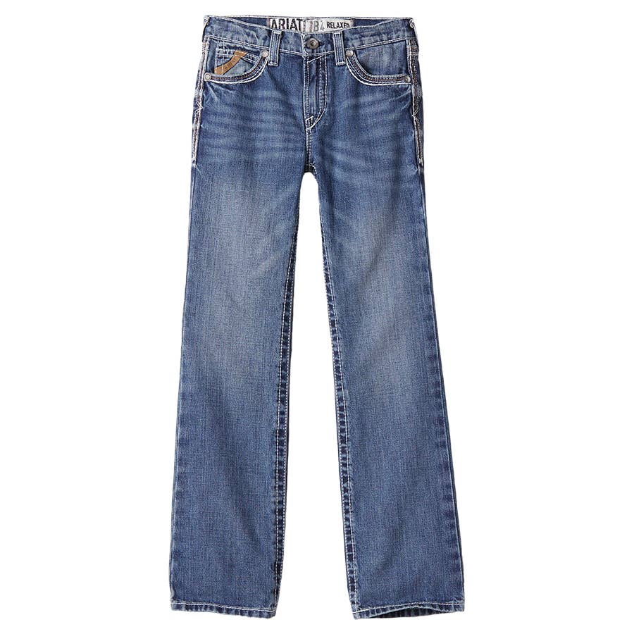 Ariat Boy's B4 Relaxed Coltrane Boot Cut Jeans