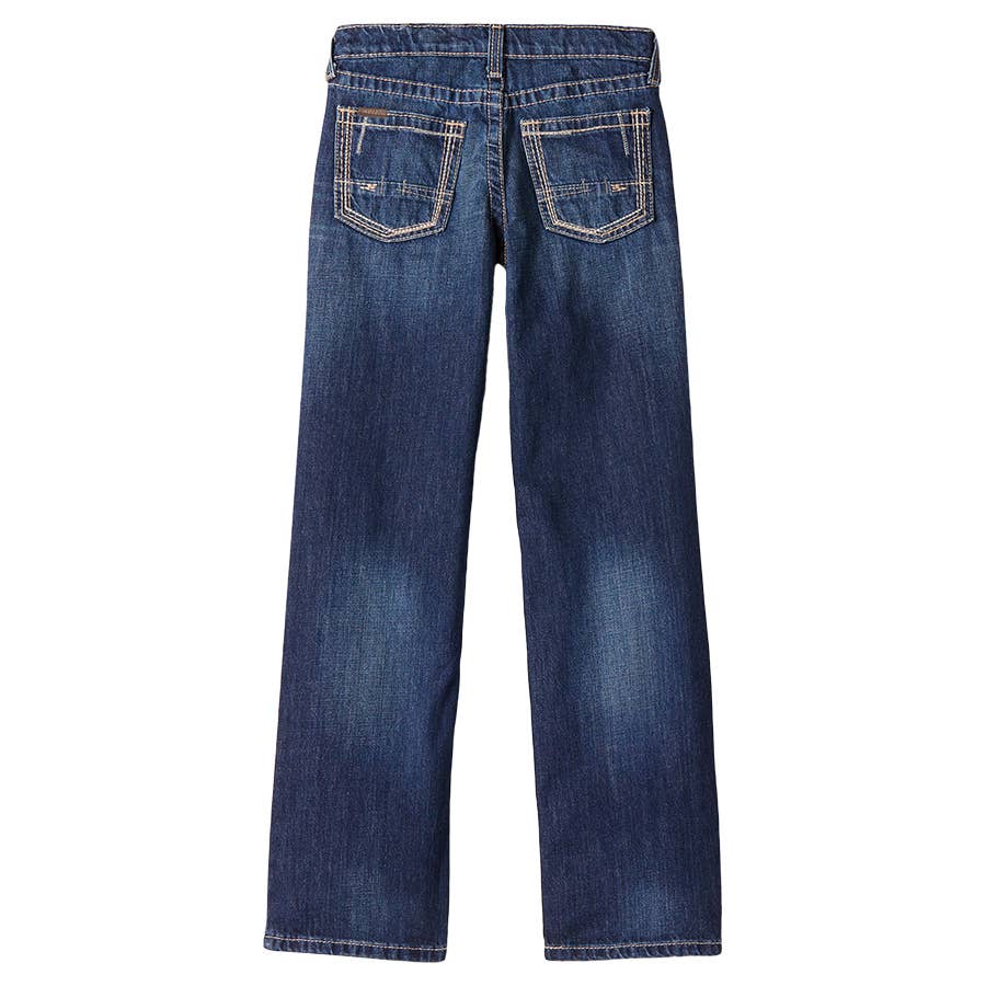 Ariat Boy's B5 Slim Boundary Stackable Straight Leg Jeans Cyclone