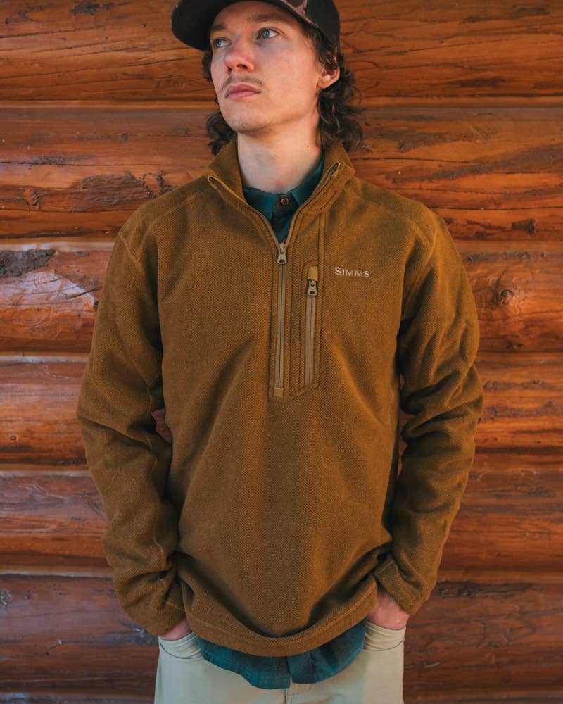 Simms Men's Rivershed Half-Zip