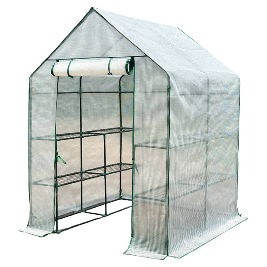 Livingscape Walk-In Greenhouse - 125 cu. ft., image size:900x900