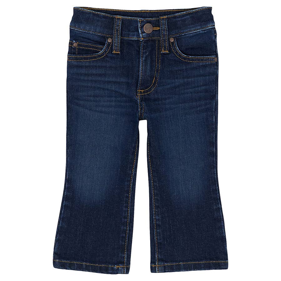 Wrangler - Boys' Retro Relaxed Fit Boot Cut Jeans, Jeans Bambini