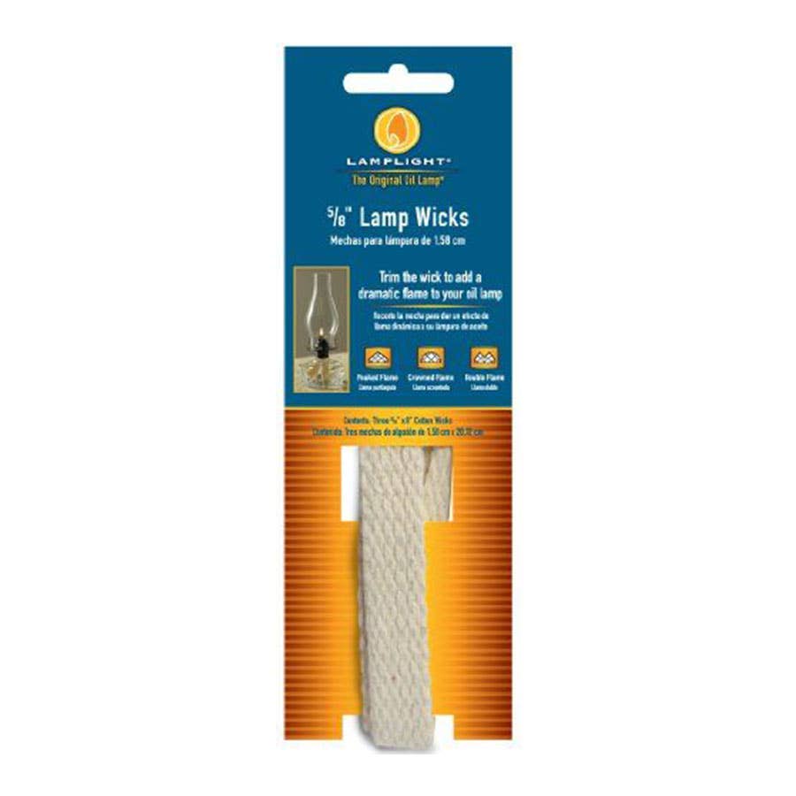 Lamplight 9995 Flat Oil Lamp Wick 5/8"" 3Pack