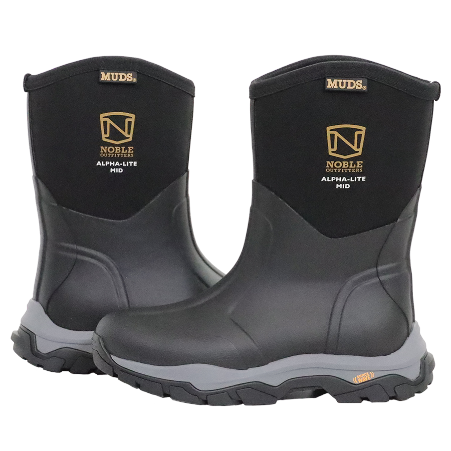 Bottes De Pluie Femme Muds - Noble Outfitters - Taille US 6.5 - Caoutchouc - Occasion