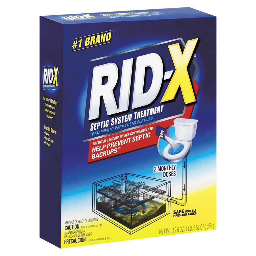 RIDX Septic Tank System Treatment 2Dose Powder 19.6 oz