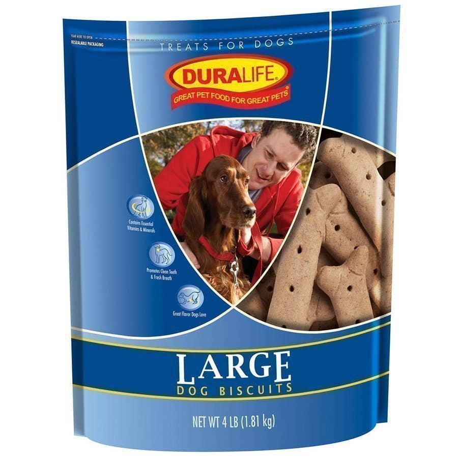 Duralife Large Dog Biscuits 4 Lb.