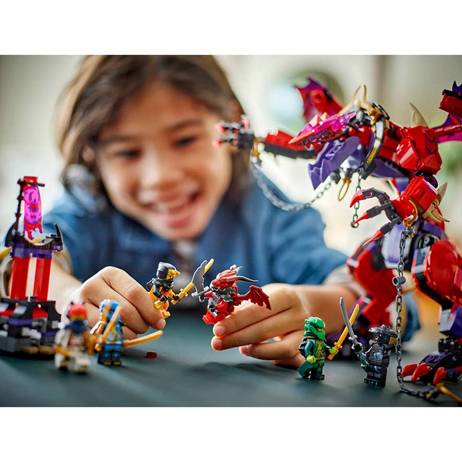 LEGO NINJAGO Dragon's Rising Thunderfang Dragon of Chaos