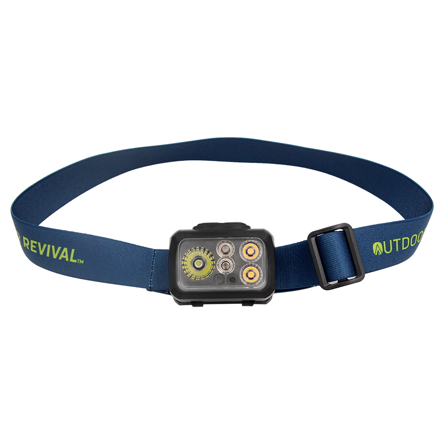 POLARION フラッシュライト　3400ルーメン Outdoor Revival Rechargeable Flex Headlamp