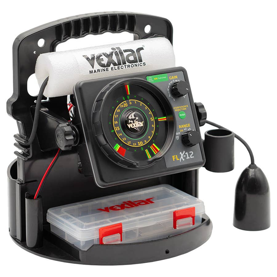 Vexilar FLX-12 Pro Pack II Fishing System w/12 Degree Ice Ducer