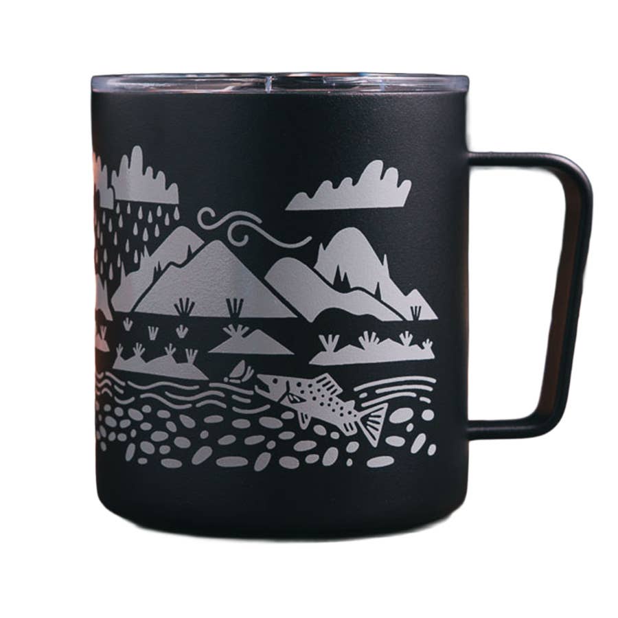 CAMPWARE/キャンプウエア　アルミ食器　DECEMBERオリジナル Fly Project X Miir Trout Mallard Camp Cup