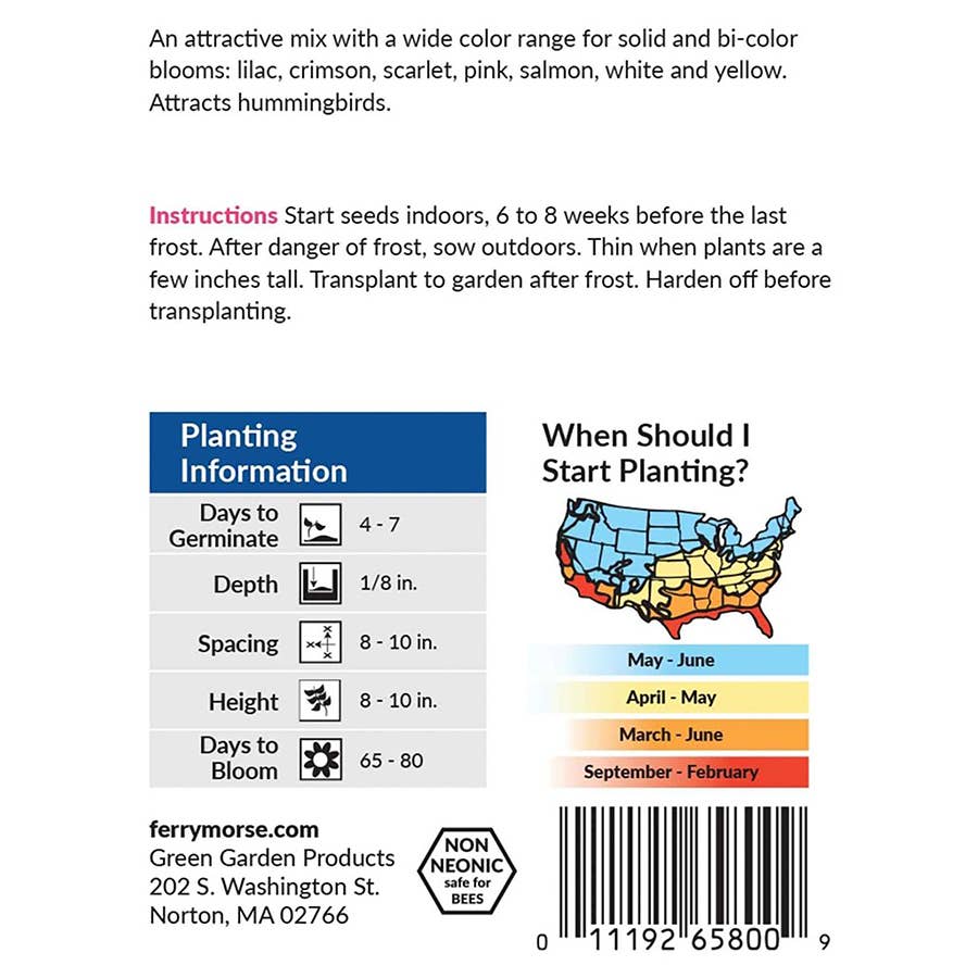 Ferry-Morse Phlox Seeds - Thumbnail 5