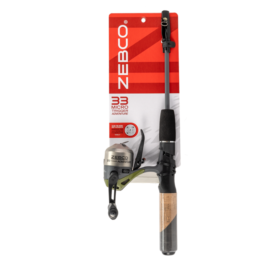 Zebco 33 Pistol 562M Spincast Combo - 5'6