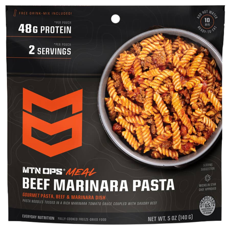 MTN OPS Chicken Alfredo Freeze Dried Meal