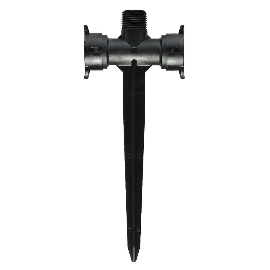 Orbit 1/2"" DripLock Drip Tubing Inline x 1/2"" Male Pipe Thread Stake