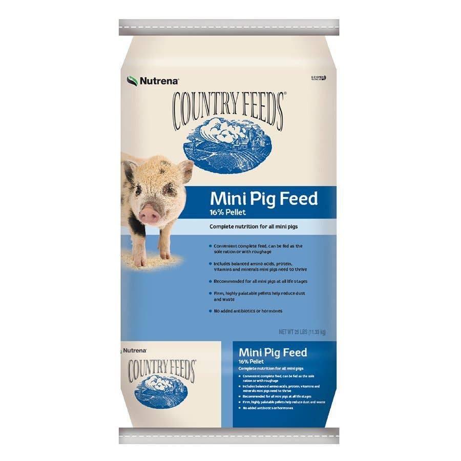 Nutrena Country Feeds Mini Pig Feed 25 lb
