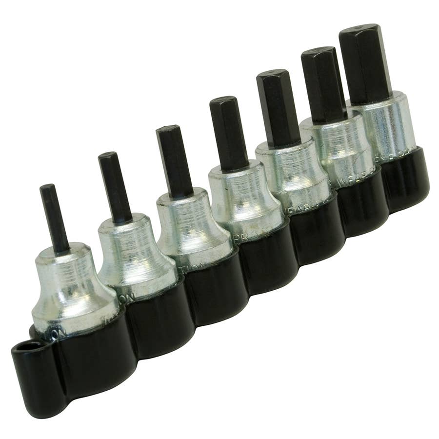 Lisle Metric Hex Bit Socket Set