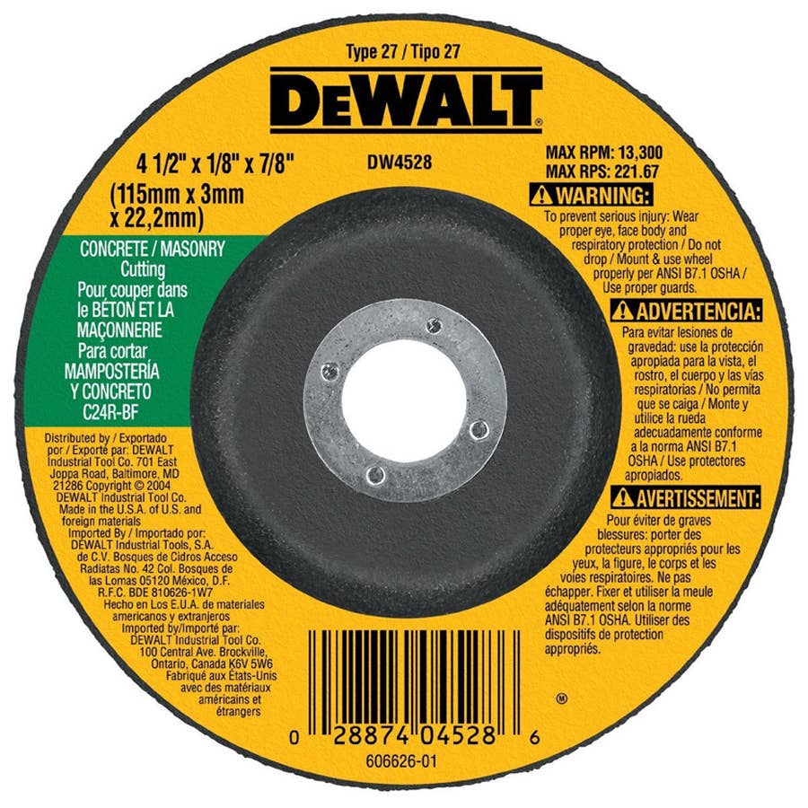 DeWalt Grinding Wheel