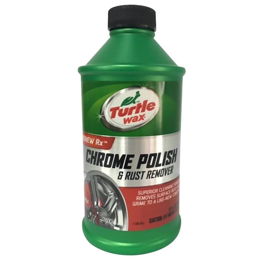 Turtle Wax Chrome Polish and Rust Remover 12 oz