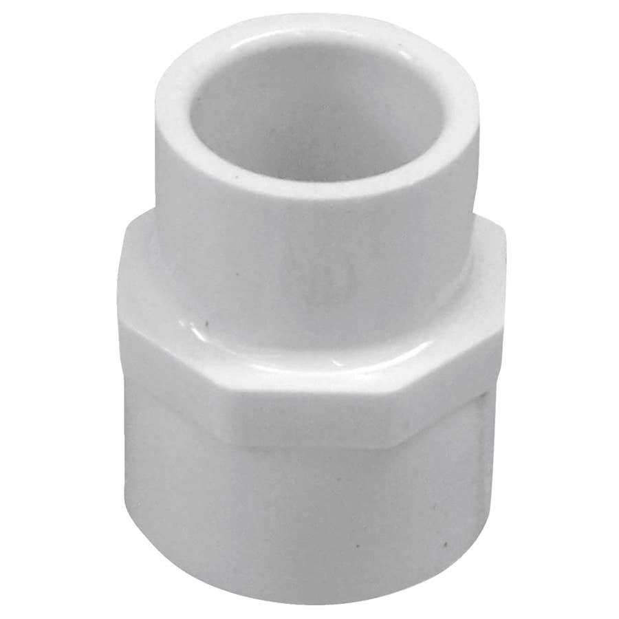 Genova PVC Reducing Female Adapter 3/4"" x 1/2""