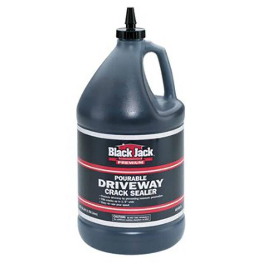Black Jack Blacktop Pourable Driveway Crack Sealer 3.6 qt