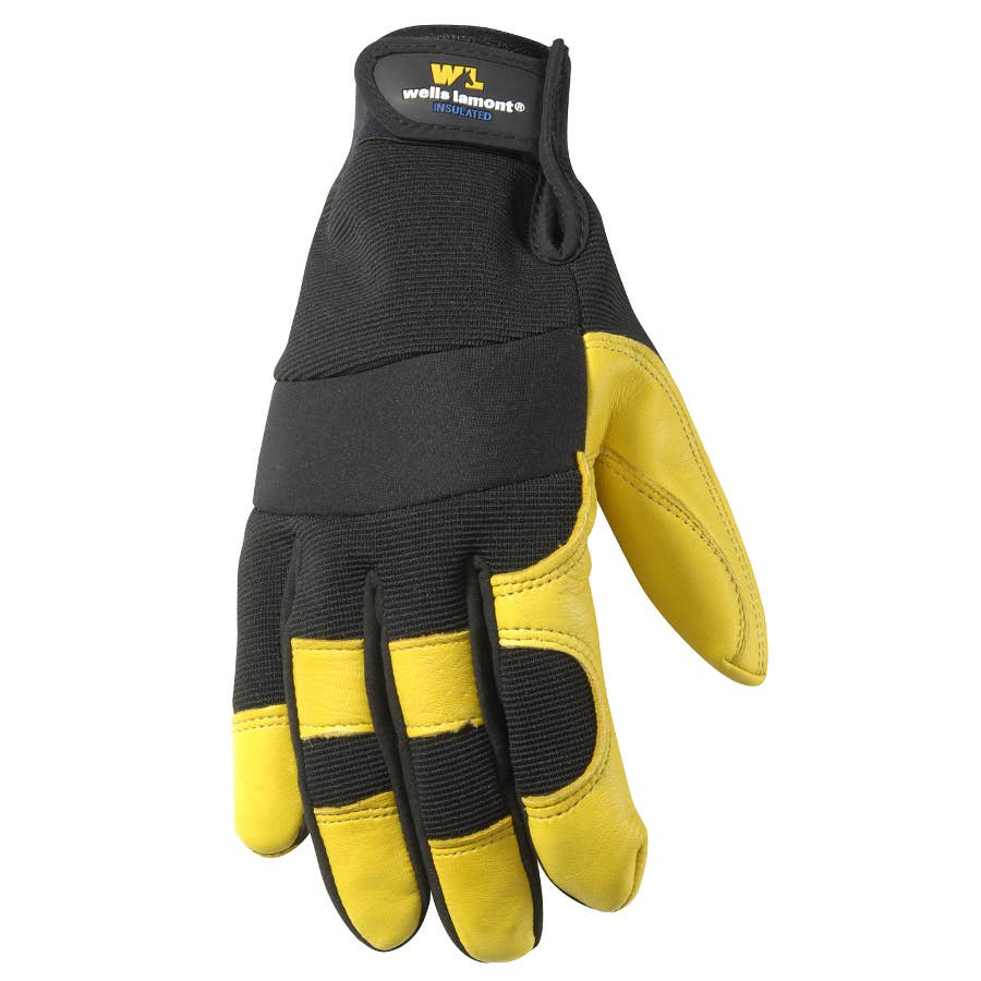 Wells Lamont Insulated Grain Deerskin Gloves