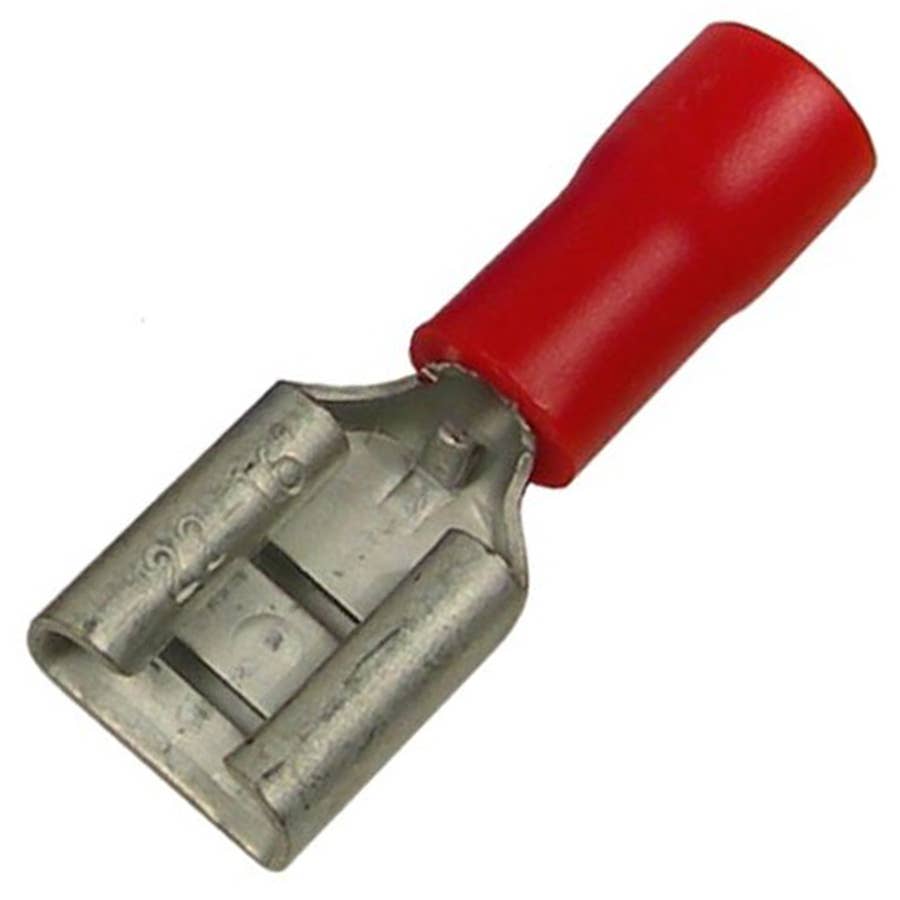 Pico Vinyl Insulated Female Quick Connect Receptacle Terminal 22 16 AWG