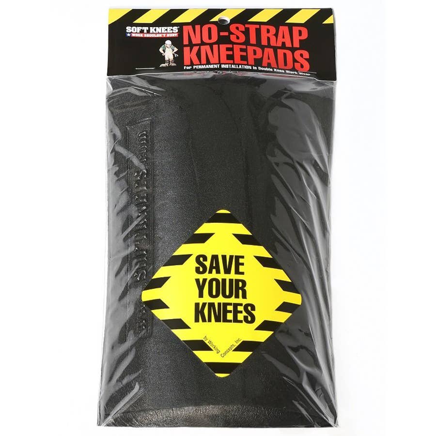 Soft Knees Strapless Insertable Knee Pads