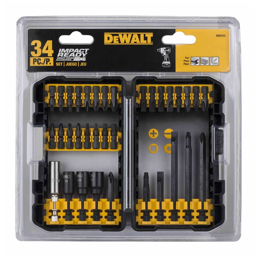 DeWalt Impact Ready Accessory Set 34 pc