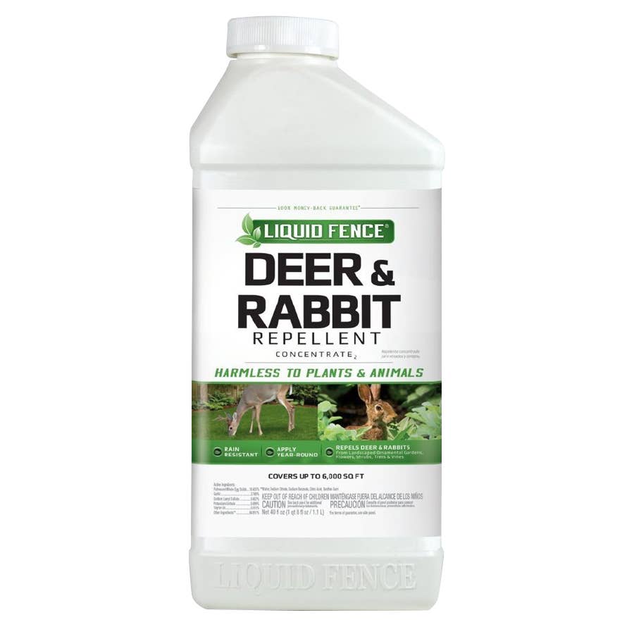 Liquid Fence Deer and Rabbit Repellent Concentrate 40 oz